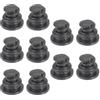 Partuto Tappo Di Scarico Dell'Olio Per A3 2015-2020 10 Pz | Plastica Nera OE 06L103801 Per A4 2017-2023 Per A5 2018-2023 Per Q5 2021-2023 Per A6 2016-2023 Per Q3 2019-2023