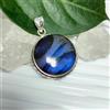Meraviglioso Pendente In Argento Sterling 925 Con Gemma Di Labradorite S- 328