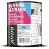 JOVIRA PINTURAS Vernice Per Piastrelle 750 ml | a Base d'acqua. Date un nuovo look alla vostra cucina e al vostro bagno. (750 Millilitri, Blu Acciaio). C-9