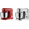 Dcg Impastatrice planetaria DCG KM1401 rosso, silver