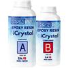 ® RESINA EPOSSIDICA ICRYSTAL 1.5 KG: Ideale per La Creazione Di Gioielli, River