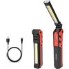 KUBRIK - Lampada Da Lavoro LED Ricaricabile - Con Braccio Snodato - Doppia Funzi