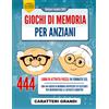 Does not apply Giochi Di Memoria per Anziani: Libro Di Attività Puzzle in Formato XXL a Caratte