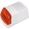 DUMMY DC3300 Allerme Fittizia Ad Energia Solare Sirena LED per Esterni