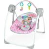 , Altalena Automatica Compatta Portatile Pink Paradisecon Musica, Unisex, Dai Ne