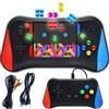 Retoo Console da gioco portatile per due giocatori con 500 giochi classici, schermo LCD da 3,5 pollici, console per videogiochi retrò per bambini, giocattolo retrò, console da gioco, batteria da 1200