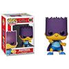 Funko Pop! Animation: Simpsons - Bart Simpson-Bart Simpsonman - The Simpsons - Figura in Vinile da Collezione - Idea Regalo - Merchandising Ufficiale - Giocattoli per Bambini e Adulti - TV Fans