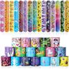 flintronic Braccialetti Slap, 30Pezzi Slap Bracelets, Bracciali a Scatto, Schiaffo Bracciali Gadget per Compleanno Festa Bomboniere Regalo per Bambini Ragazze Ragazzi