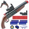 EVACOK Schiuma Blaster Toy - Doppio Tubo Morbido Proiettile Pop-Up Shell, 2-in-1 Pistola Blaster Schiuma, Regalo Per Bambini, Giocattolo Giovanile Soft Bullet Education Model Game, 6+Boys…