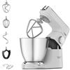 Kenwood Titanium Chef Baker XL Lite - Impastatrice planetaria, 3 ganci e fruste,1200W, 7L, Bianco (KVL65.001WH) GARANZIA ITALIA
