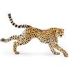 Papo - Statuina Ghepardo in Corsa Realistica Giocattolo Bambino - 3+ - Collezione Vita Selvaggia - Gioco Educativo Velocità Animale - Idea Regalo Giocattolo Bambina Bambino - 12.5 cm