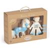 PAPO- Baby Boy Gift Set Statuetta, Multicolore, 35005