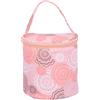 PATIKIL Borsa a Uncinetto, Piccolo Mini Organizzatore di Stoccaggio Filati Accessori e Forniture Maglia Porta Gomitoli per Uncinetto, Fiore Rosa