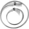 REBECCAGIBSON Set di 10 fascette per asse CV, con 5 morsetti da 25 - 50 mm e 5 50 - 120 mm, fascette per asse in acciaio inox, fascette universali CV