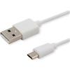 SAVIO Cavo Usb Savio CL-123 (Micro USB - USB 2.0 1m Bianco) [CL-123]