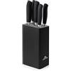Gerlach 1760 Gerlach nk982 Ceppo con 5 coltelli, Nero