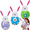 Yanrunce uovo di Pasqua gonfiabile, Palloncini Uovo di Pasqua, decorazione a uovo di Pasqua per Pasqua, decorazioni di Pasqua per esterni, decorazione pasquale da appendere, Pasqua Giardino Home Decor (G)