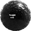 Yes4All Q7FM Dynamic Slam Balls 10 kg, Shiny, Medicine Ball Sand Filled No Bounce Exercise Ball, Suitable for Workout and Strength Training