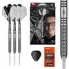 Target Darts Beau Greaves Punta in Acciaio Set di Freccette, 25G | Freccette al 90% Tungsteno, PRO Grip Alette PRO UItra N. 2, Punte Swiss Points Argento e Strumento SP Inclusi | Player Edizione