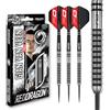 RED DRAGON Gian Van Veen 24 Grammo Set di Freccette in tungsteno Premium con Alette e steli