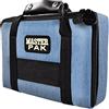 Karella Borsa per freccette PAK originale, colore nero, jeans, spazio per freccette e accessori, protezione perfetta, custodia per freccette, Master Pak effetto jeans, 28x18x5 cm, Sportivo