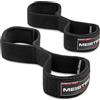 Meister Figure 8's - Cinghie per sollevamento pesi, imbottite in neoprene, colore: Nero