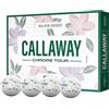 Callaway Golf Chrome Tour 2026 Palline da golf (Truvis April Major, una dozzina)