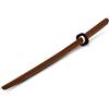 Playwell Martial Arts Deluxe Bambini in Legno Bokken - Rosso Quercia - 33