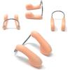 AQASKIN Stringinaso Nuoto Professionale - Tappo Naso Piscina - SCONTI QUANTITÀ - Sport in Acqua - Stringi Naso Adulti - Unisex - Nuoto Sincronizzato - Quantità Confezioni: 1-10-25-50-100 PZ