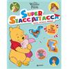Disney Libri Winnie the Pooh. Super staccattacca. Gioca, attacca, impara. Con adesivi. Ediz. a colori