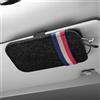 Flaconi Portaocchiali Auto,Porta Occhiali per Auto,Porta Occhiali da Auto,Borsa Occhiali Indossabile Morbida Borsa Occhiali,Clip per Portafogli, Accessori per Visiera da Auto(Nero)