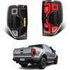 CKCD LED Fanali posteriori compatibili con Ford Ranger T6 T7 2012-2021,Con indicatori di direzione sequenziali, luci diurne animate all'avvio, fumé