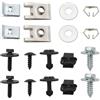 The Lord of the Tools 41 Pezzi Kit Di Viti Per Clip Di Fissaggio Del Coperchio Del Motore Set Di Clip Kit Di Fissaggio Parte Di Ricambio 170136467 Compatibile Con Audi A6 C5 C6 TT 8N
