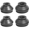 Flaconi 4PCS Giunto Sferico Polvere Copre Ricambi Auto,Parapolvere con Giunto Sferico,Protezione Antipolvere per Stivali,Gomma Tirante Estremità Sferica Stivali,Gomma Manicotti Antipolvere per Moto