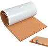 Okydoky Rotolo di sughero autoadesivo, 120 x 40 cm, spessore 6 mm, per bacheche da parete, rotolo di sughero per ufficio, casa e scuola (3 mm-100)