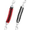 lasuroa 2 Pezzi Clip di Sicurezza per Collare a Punte, Cinturino Collare Cane Girevole 360° Estensore con Doppia Clip Accessorio per Pettorina