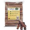 WuffSnacks Bretelle di bue per cani I 5 pezzi I 12 cm I pezzi naturali e di alta qualità I Bully Sticks I poveri di grassi e ricchi di proteine, articolo da masticare per la cura dei denti di Wuffsnacks