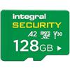 Integral Scheda microSDXC da 128 GB ad alta resistenza, UHS-I V30 U3 A2 CL10, per CCTV, Dash Cam, sicurezza domestica, baby monitor e body cam, fino a 24 ore di sovrascrittura e 24.000 ore di