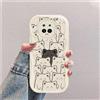 hdqICase Gatto Custodia Onda Silicone Morbido Compatibile con Xiaomi Redmi Note 9S/Redmi Note 9 Pro Bianco Cover