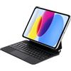 Seagtigau QWERTZ-Deutsches Magic Keyboard Custodia per iPad 10a generazione 2022 10,9 e iPad 11. A16 2025, custodia per tastiera magnetica con trackpad Multi-Touch, retroilluminazione, leggera