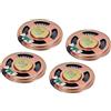 QUARKZMAN 32Ohm 0,5W Rotondo magnetiche Altoparlante x 4pz Metallo Plastica | Involucro per Casa, Audio-visivo, Dispositivi
