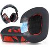 SOULWIT Cuscinetti Gel Raffreddamento Ricambio per Turtle Beach Stealth 600 Gen 2 USB/MAX, 600 Gen3 PC/PS/XB, 500 XB wireless cuffie,Cuscinetti con Schiuma di Isolamento Acustico