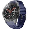 ANBEST Cinturino per Samsung Gear S3 Frontier/Galaxy Watch 46mm 2019 Cinturino di Sostituzione in Silicone Senza Cinturino per Gear S3 Classic Bracelet