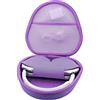 Khanka per Apple AirPods Max 2/AirPods Max Cuffie Over-Ear senza fili Custodia rigida per il trasporto, solo custodia (Viola)