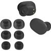 kwmobile 6x Auricolari di ricambio compatibile con JBL Tune Buds Gommini sostitutivi in Silicone - 3 Misure - nero