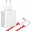 HECHOBO Super vooc Charger 80 W per Oneplus USB Alimentatore con cavo di ricarica USB C 2 m Dashcharge Adattatore per OnePlus 13 10 Nord 2T Nord 4 3 CE 4 Lite 12R 12 9 Pro 8T N10 Oppo Reno 11F Realme 12 Pro