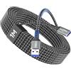 layajia Cavo Prolunga USB 3.0 1M, Cavo di Estensione USB A Maschio a A Femmina, Trasferimento ad Alta Velocità 5Gbps Compatibile con Tastiera, Mouse, Chiavetta USB, Stampante, Scanner