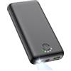 JIGA Power Bank 27000mAh 22,5W Batteria Esterna PD 20W USB C Ricarica Rapida con Torcia, Caricatore Portatile compatibile con Telefoni