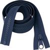 Giddy Square Cerniera robusta blu navy da 16 (41cm) spessa - Stile separabile, Denti robusti #5, Perfetta per borse e accessori fatti a mano di Giddy Square