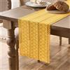 Lazmin112 Runner Da Tavola In Feltro Traforato 102x29 Cm - Tovaglia Rettangolare Per Decorazione Casa (Blu)